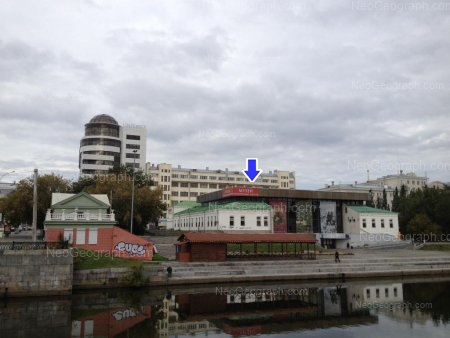 View to the Museum of fine arts of Yekaterinburg. Address: Voevodina street, 5, Yekaterinburg, Russia - Neogeograph